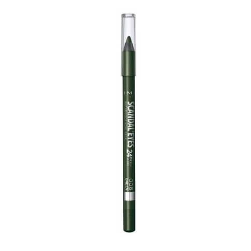 Rimmel Voděodolná kajalová tužka na oči Scandal Eyes 24H (Waterproof Kohl Kajal) 1,3 g 006 Green