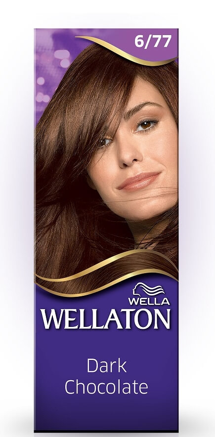 Wella Krémová barva na vlasy WELLATON 6/77 Dark Chocolate