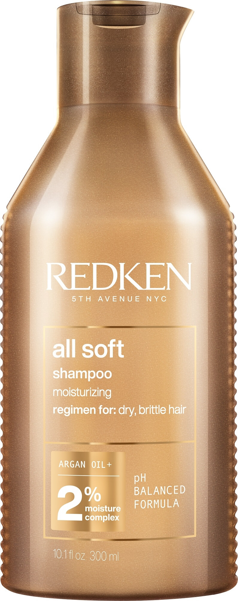 Redken Zjemňujúci šampón pre suché a krehké vlasy All Soft (Shampoo) 300 ml - nové balení + 2 mesiace na vrátenie tovaru