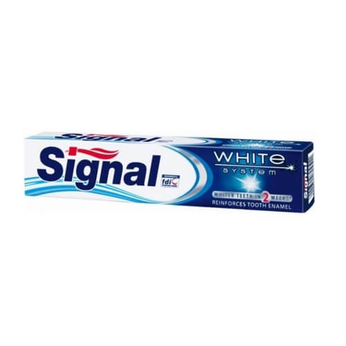 Zobrazit detail výrobku Signal Zubní pasta s bělicím účinkem White System 75 ml