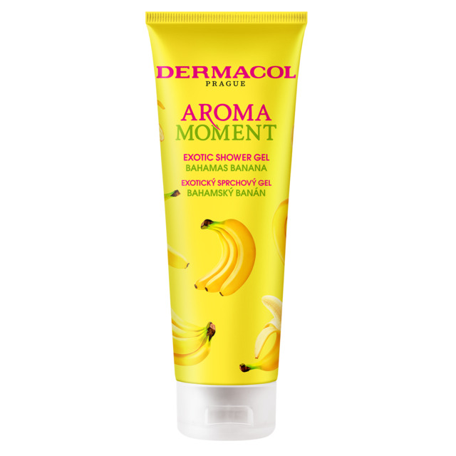 Dermacol Exotický sprchový gel Bahamas Banana Aroma Moment (Exotic Shower Gel) 250 ml