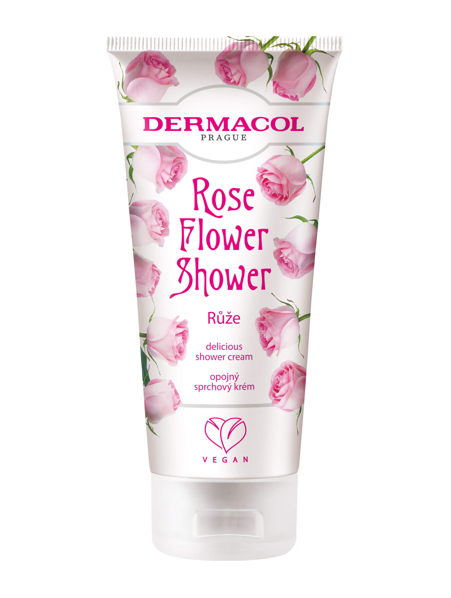 Dermacol Opojný sprchový krém Růže Flower Shower (Delicious Shower Cream) 200 ml + 2 mesiace na vrátenie tovaru