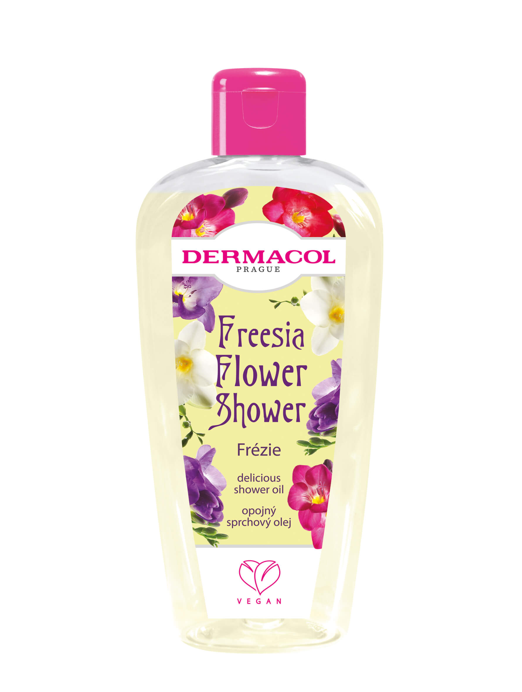 Levně Dermacol Opojný sprchový olej Frézie Flower Shower (Delicious Shower Oil) 200 ml