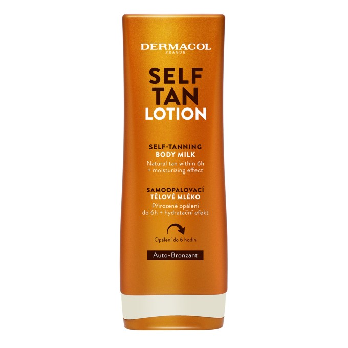 Dermacol Samoopalovací tělové mléko Self Tan (Self Tan Lotion) 200 ml
