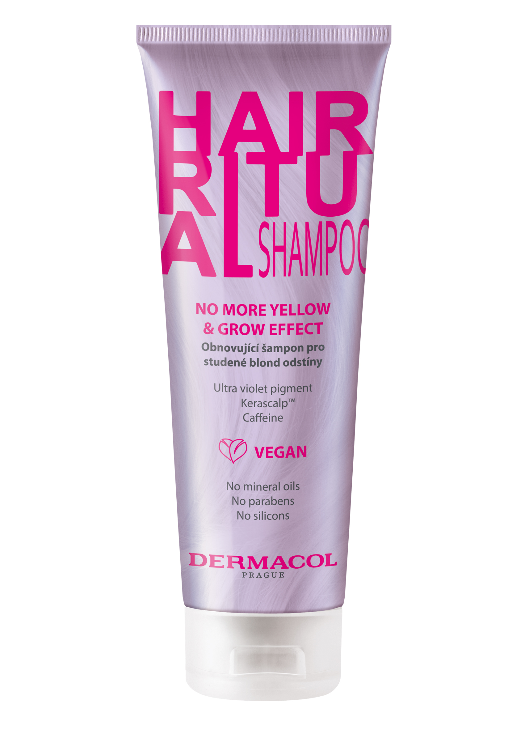 Dermacol Šampon pro studené blond odstíny Hair Ritual (No More Yellow & Grow Effect Shampoo) 250 ml