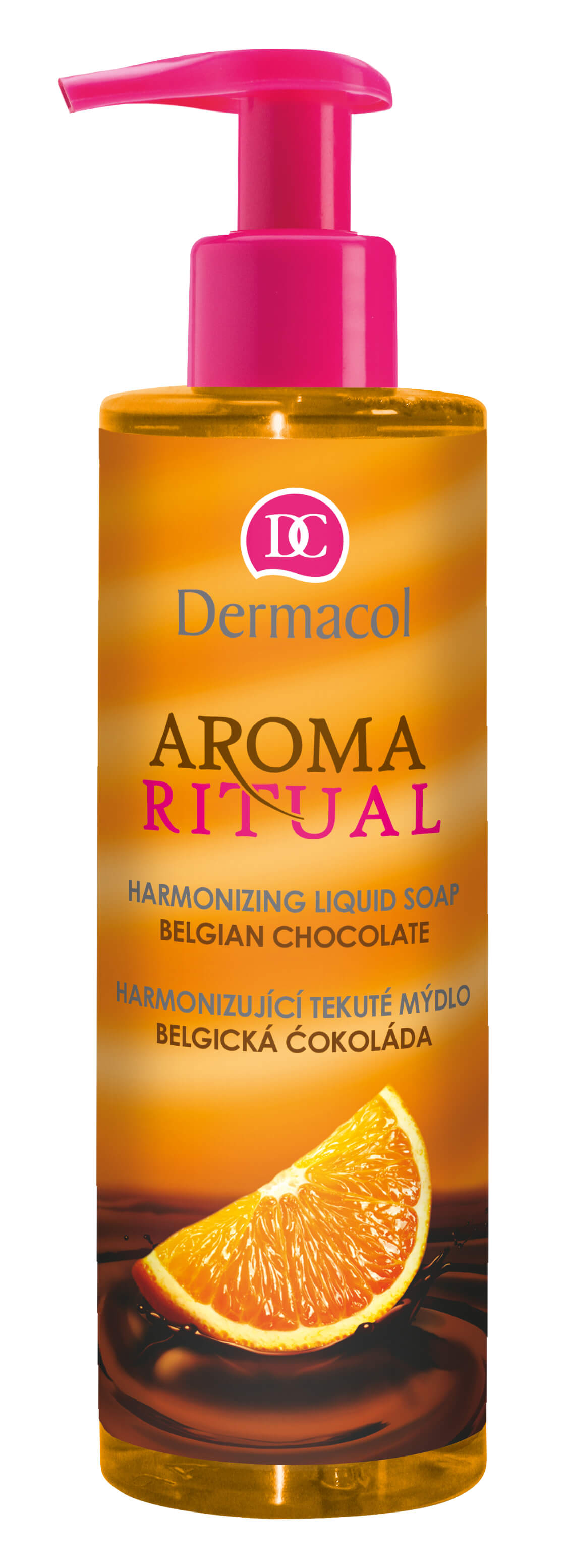 Harmonizující tekuté mýdlo Belgická Čokoláda s Pomerančem Aroma Ritual (Harmonizing Liquid Soap)