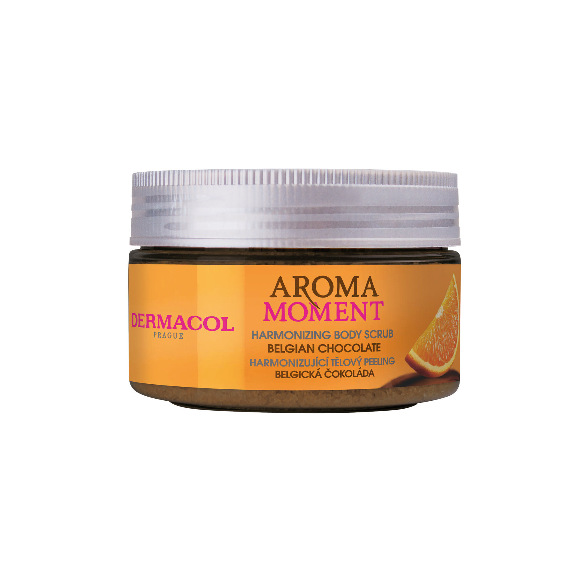 Dermacol Harmonizující tělový peeling Aroma Ritual Belgická čokoláda (Harmonizing Body Scrub) 200 g