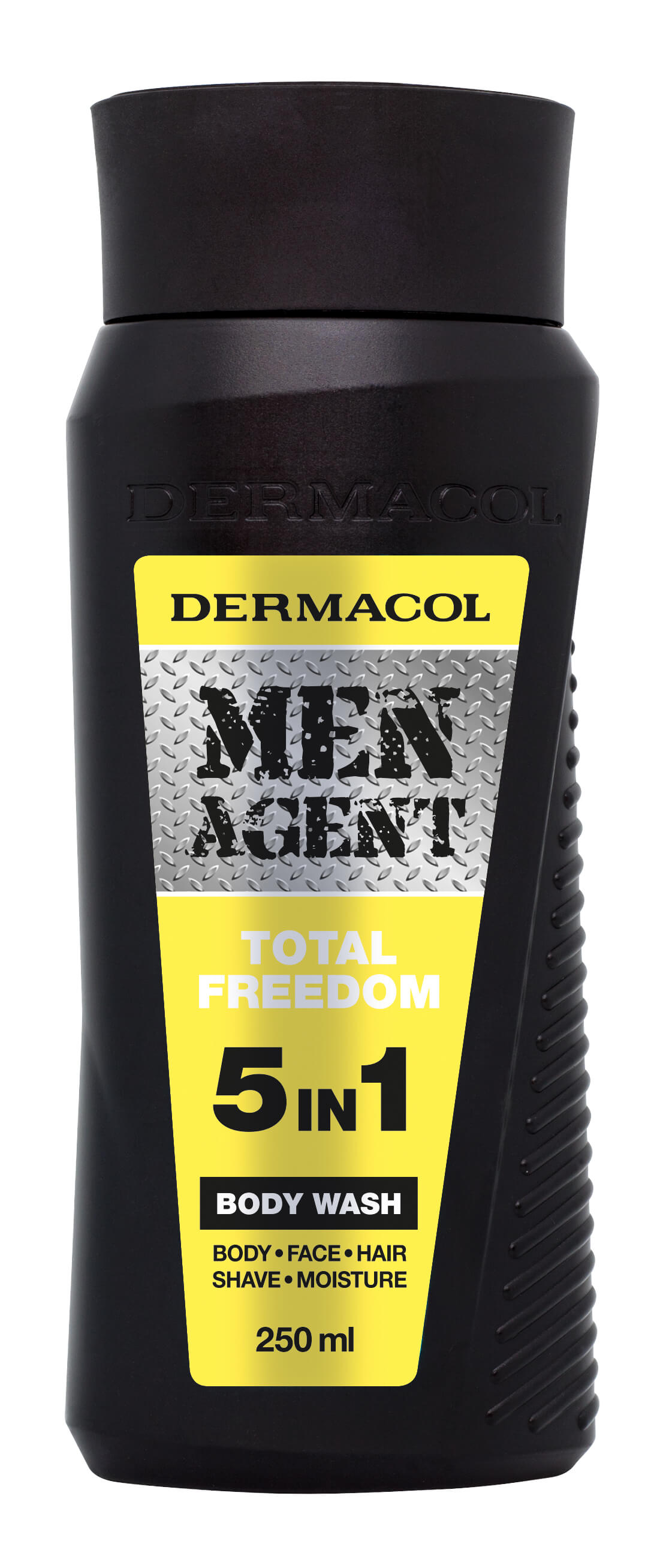Dermacol Sprchový gél pre mužov 5v1 Total Freedom Men Agent ( Body Wash) 250 ml + 2 mesiace na vrátenie tovaru