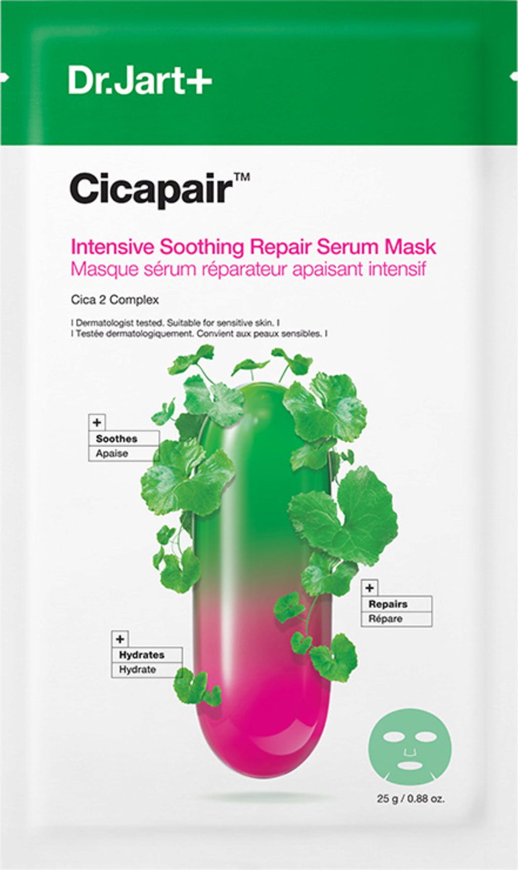 Levně Dr. Jart+ Chladivá maska Intensive Soothing Repair Serum Mask 25 g