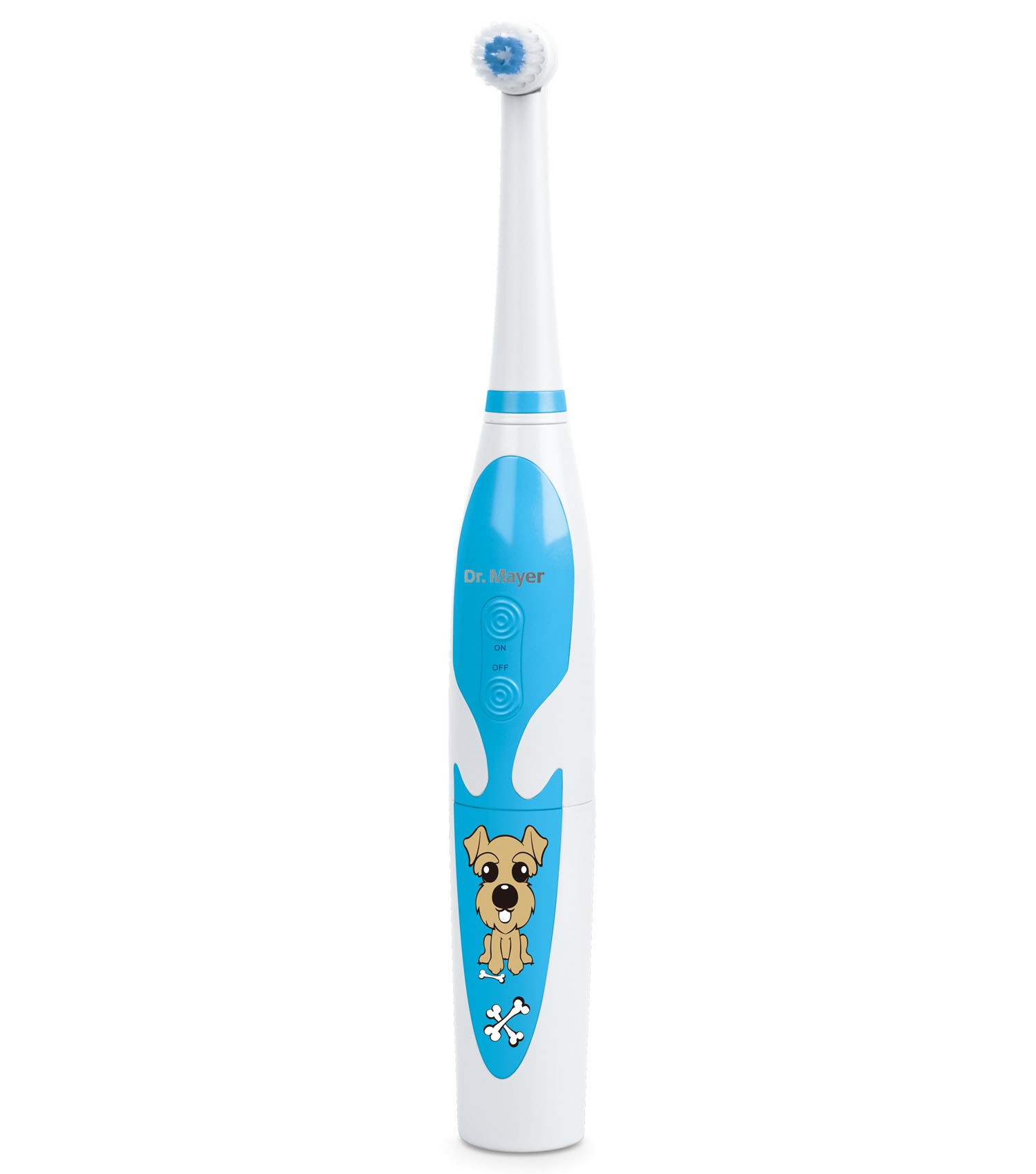 Zobrazit detail výrobku Dr. Mayer Dětský rotační zubní kartáček modrý GTS1000K