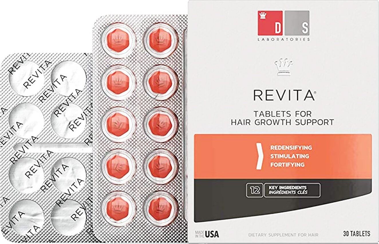 DS Laboratories Tablety na podporu růst vlasů Revita (Tablets For Hair Growth Support) 30 ks