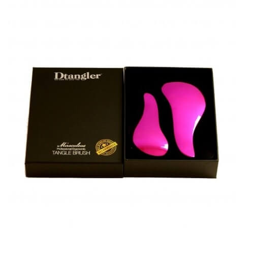 Dtangler Dárková sada kartáčů na vlasy Miraculous Pink