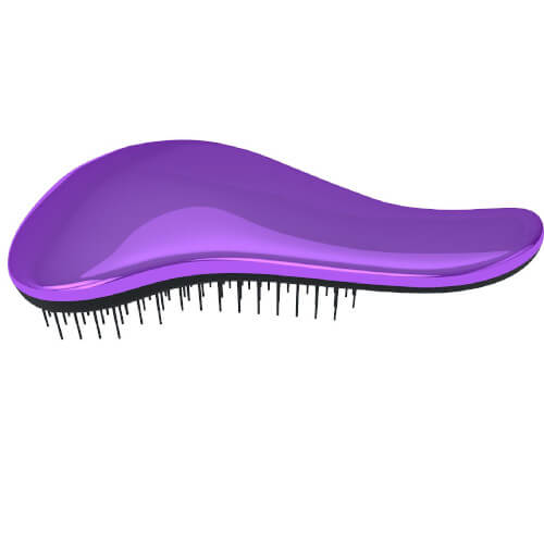 Dtangler Kartáč na vlasy s rukojetí Purple