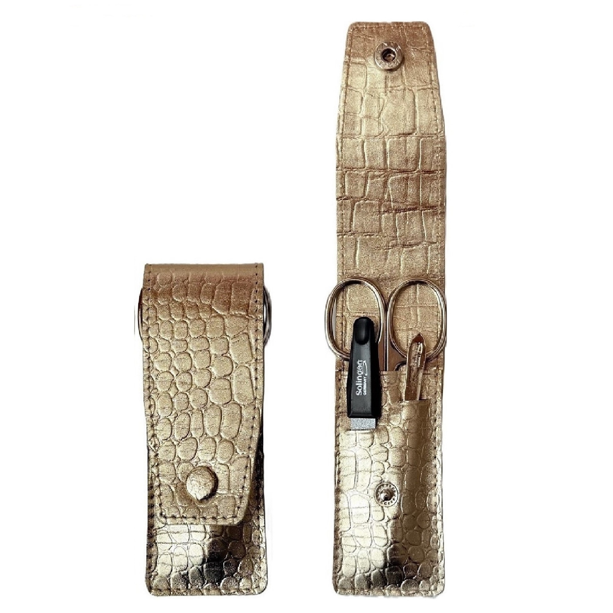 DuKaS Cestovná manikúrová súprava 3 dielna Premium Line PL 800