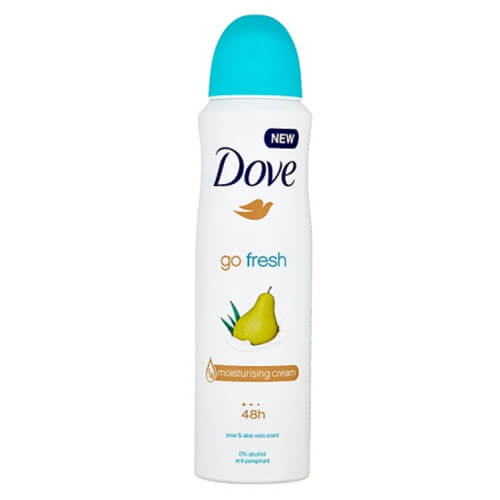 Dove Antiperspirant ve spreji s hruškou a aloe vera Go Fresh (Deo Spray Peer and Aloe Vera) 150 ml