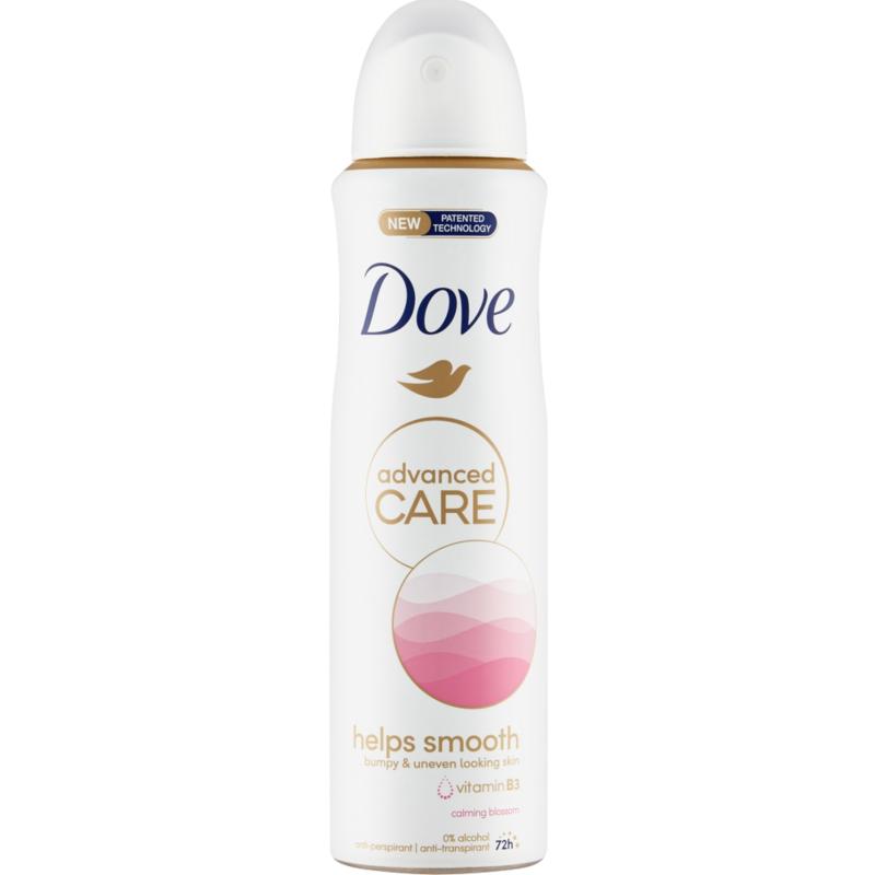 Dove Advanced Care Helps Smooth 72h 150 ml antiperspirant pre ženy deospray