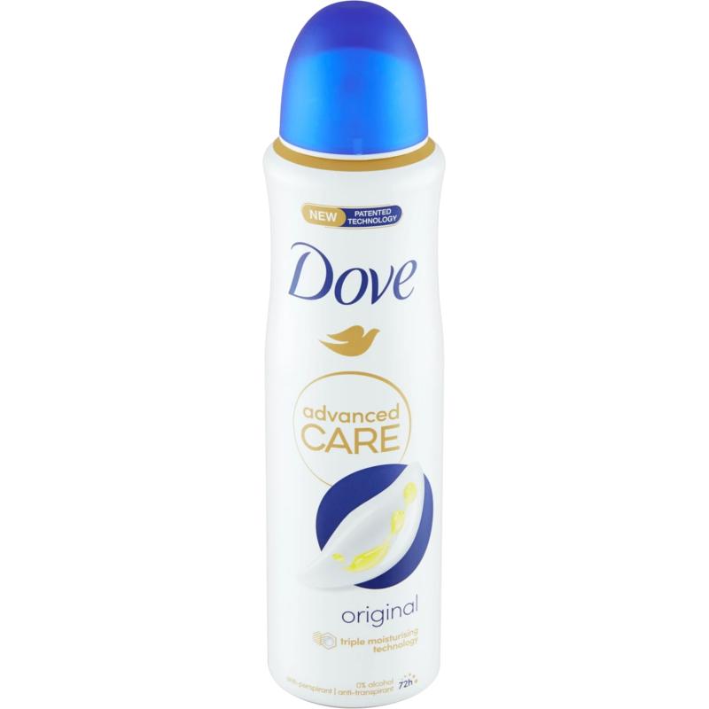 Dove Advanced Care Original 72h 150 ml antiperspirant pre ženy deospray