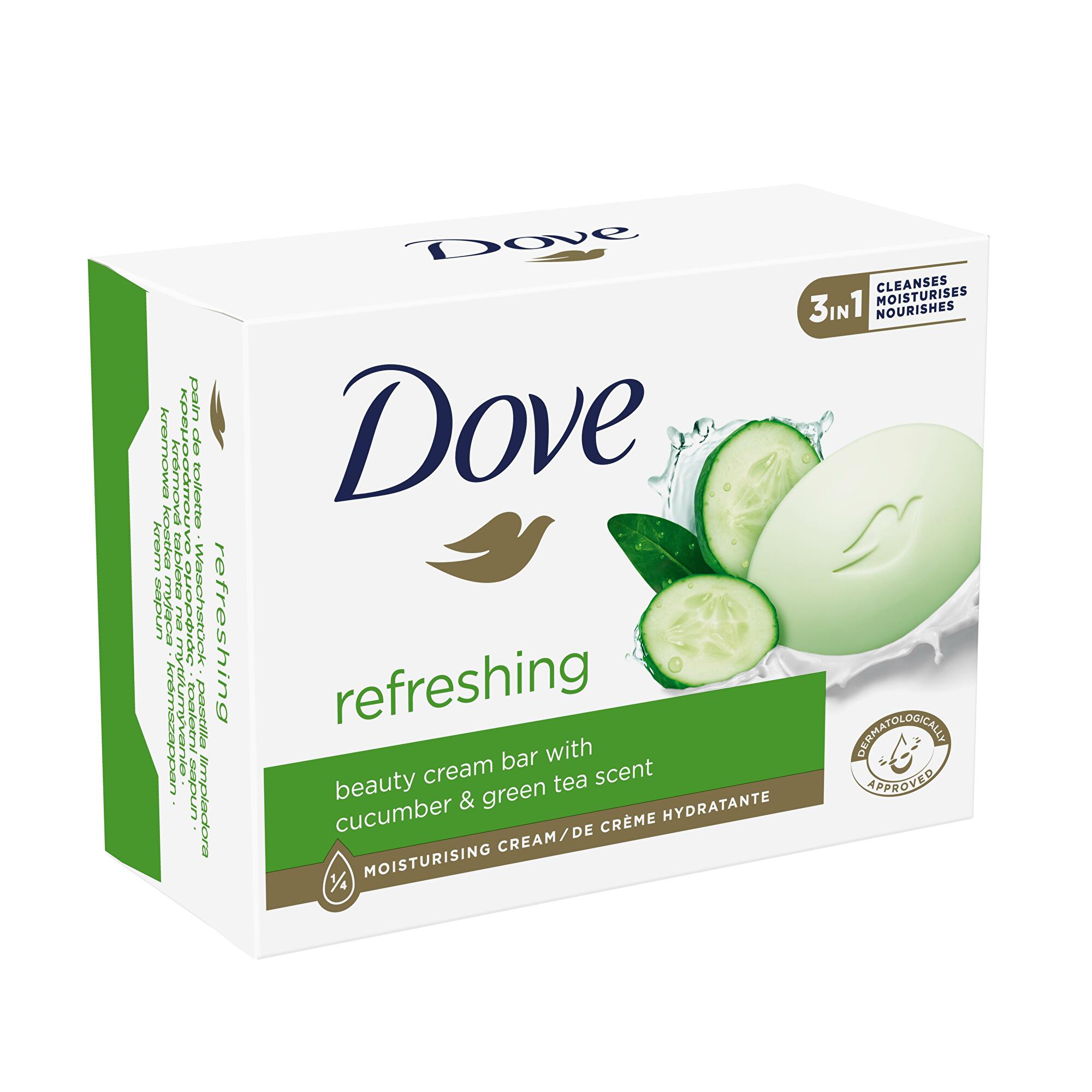 Dove Krémová tableta Fresh Touch Okurka a zelený čaj 90 g