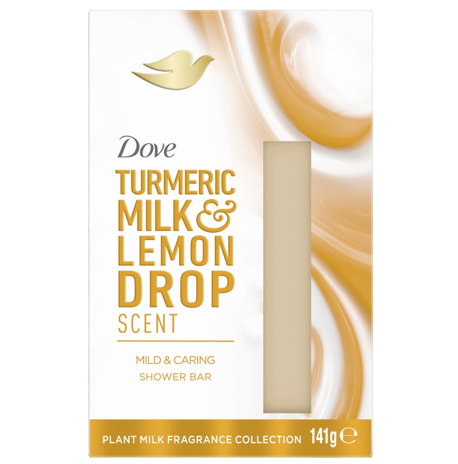 Dove Krémová tableta Turmeric Milk & Lemon Drop 141 g