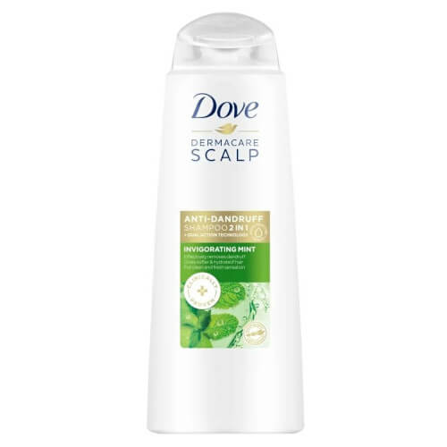 Dove Šampón proti lupinám Derma Care Scalp Invigo rating Mint (Anti-Dandruff Shampoo) 400 ml + 2 mesiace na vrátenie tovaru