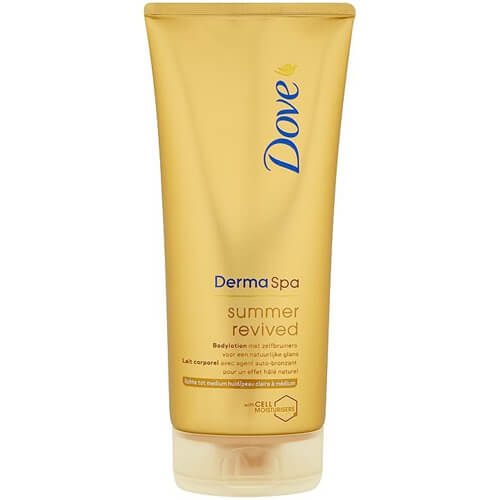 Dove Tónovací tělové mléko Derma Spa Summer Revived (Body Lotion) 200 ml