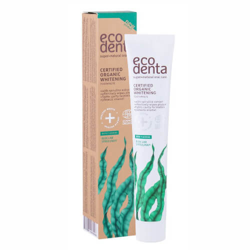 Ecodenta Organická bělicí zubní pasta (Whitening Toothpaste With Spirulina) 75 ml