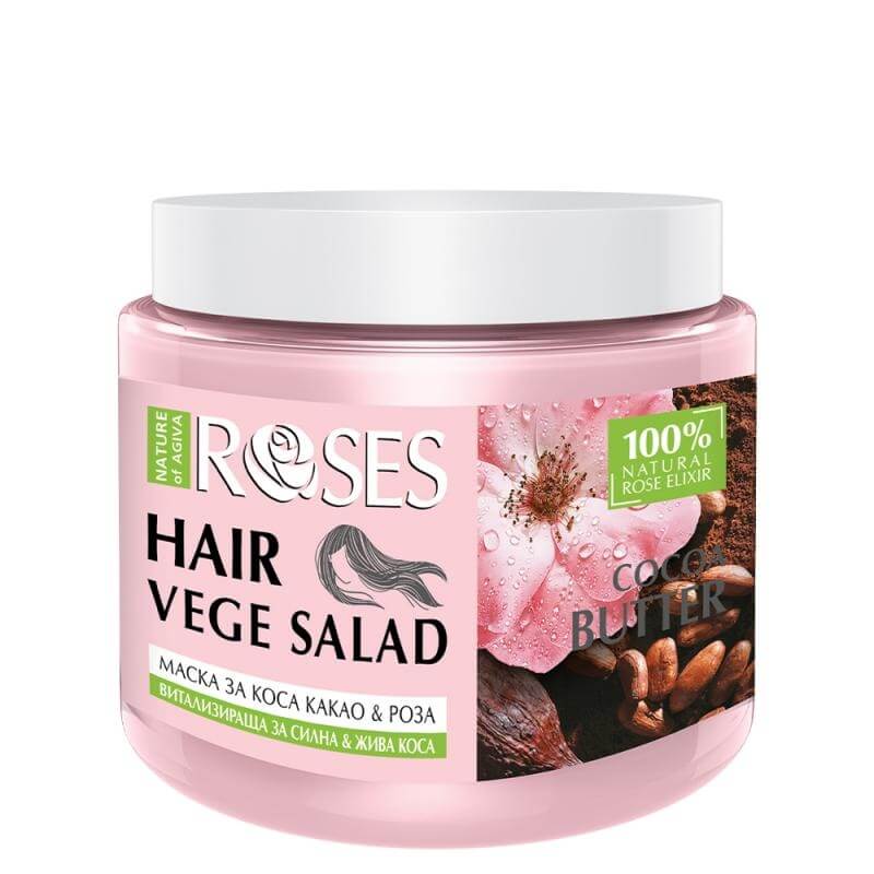 Zobrazit detail výrobku ELLEMARE Vitalizační maska na vlasy Roses Vege Salad (Hair Mask) 500 ml