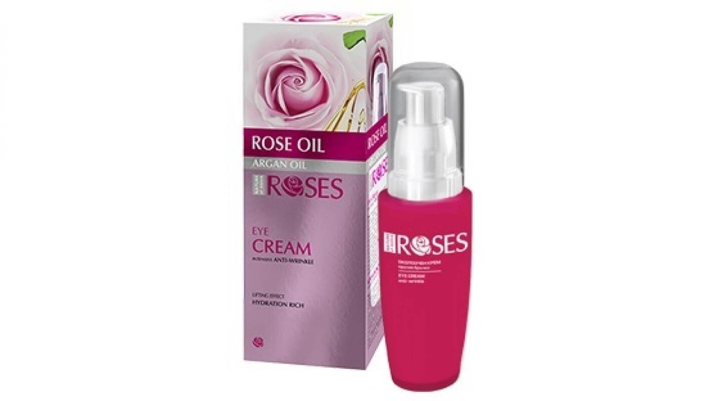 ELLEMARE Oční krém proti vráskám Argan and Roses (Anti-Wrinkle Eye Cream) 30 ml + 2 měsíce na vrácení zboží