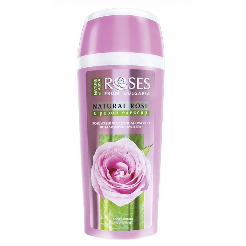 ELLEMARE Vyživující sprchový gel Roses Natural Rose (Shower Gel) 250 ml