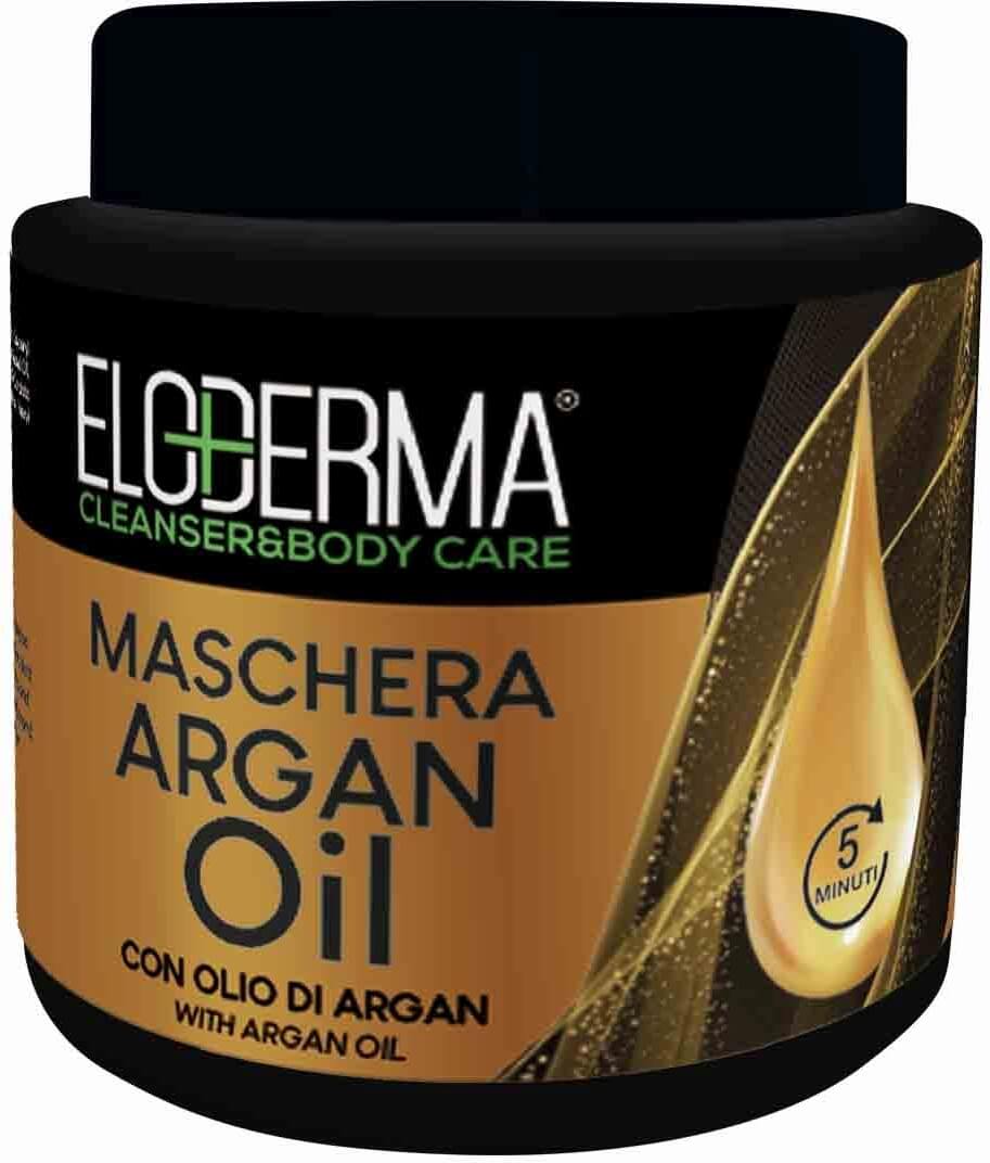 Eloderma Regenerační maska s arganovým olejem pro poškozené vlasy (Hair Mask) 500 ml
