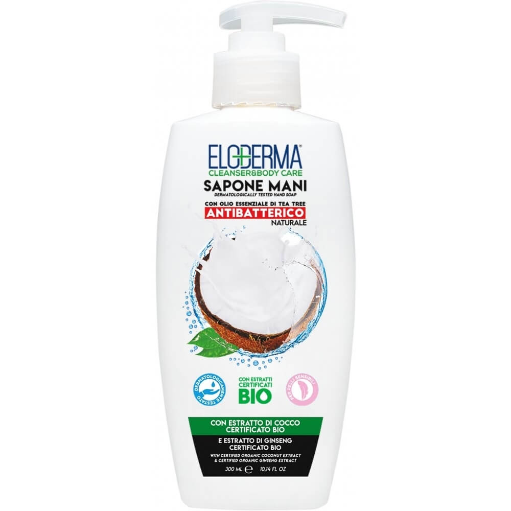 Eloderma Tekuté mýdlo na ruce Kokos (Hand Wash) 300 ml