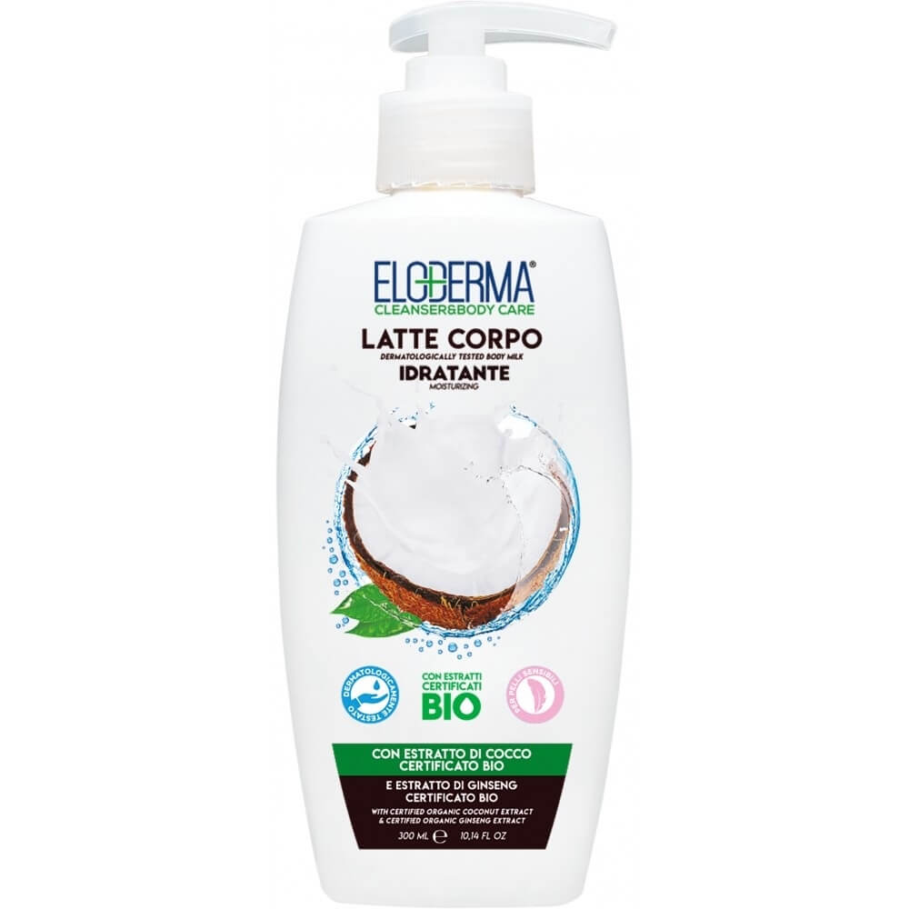 Zobrazit detail výrobku Eloderma Tělové mléko Kokos (Body Lotion) 300 ml