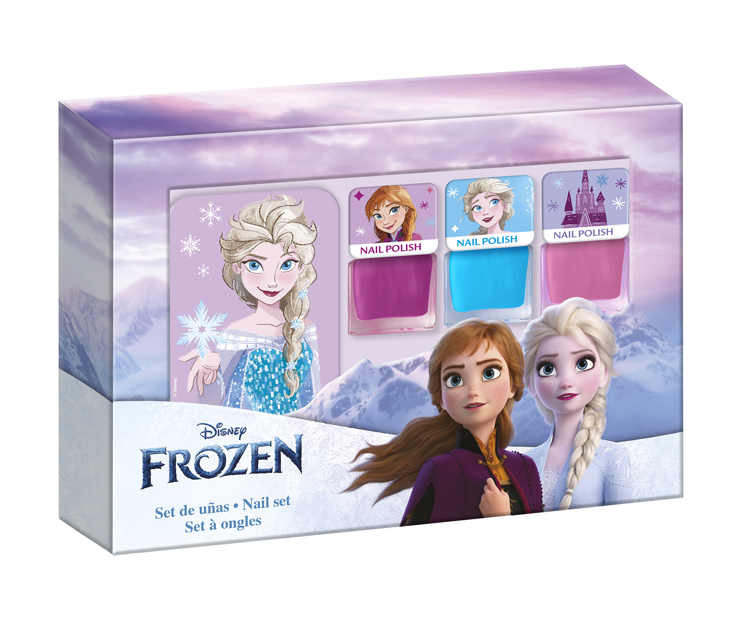 EP Line Set cadou de lacuri de unghii Frozen