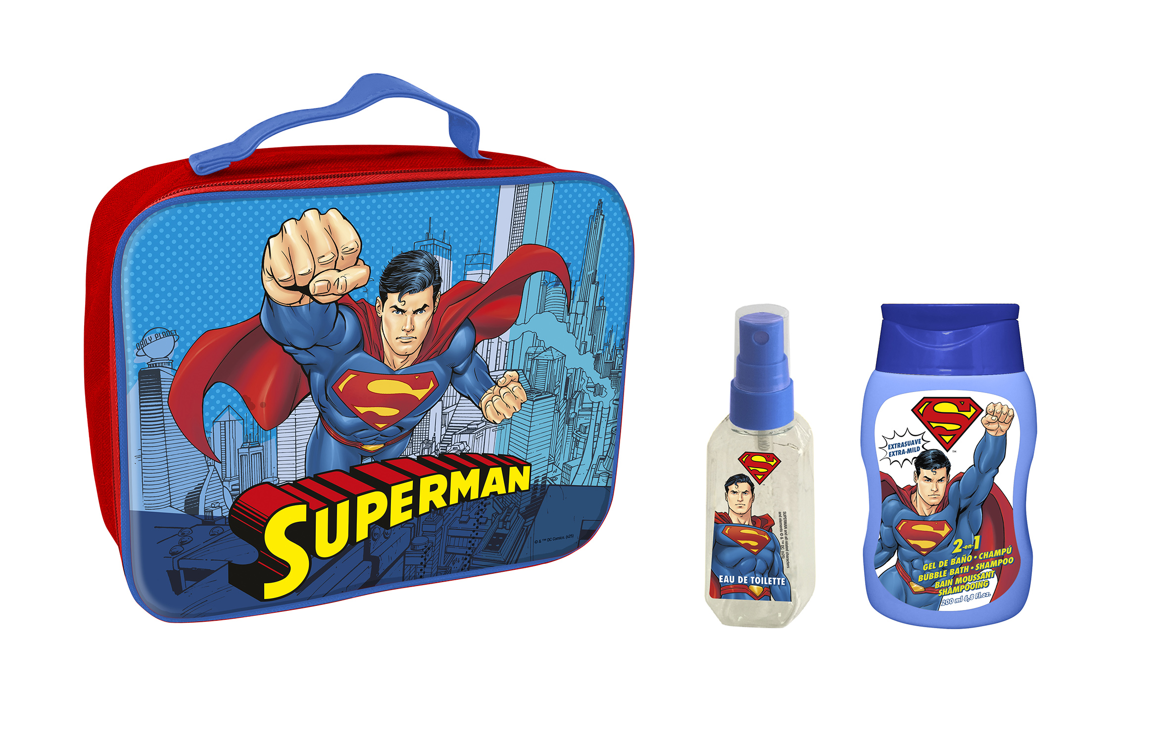 EP Line Dárková sada s kosmetickou taškou Superman