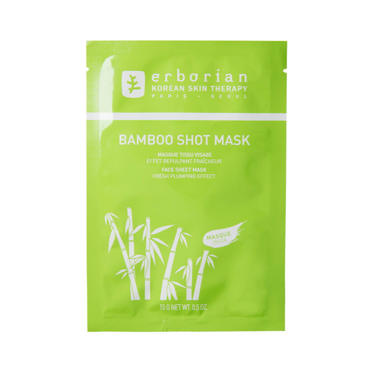 Zobrazit detail výrobku Erborian Hydratační pleťová maska Bamboo Shot Mask (Face Sheet Mask) 15 g