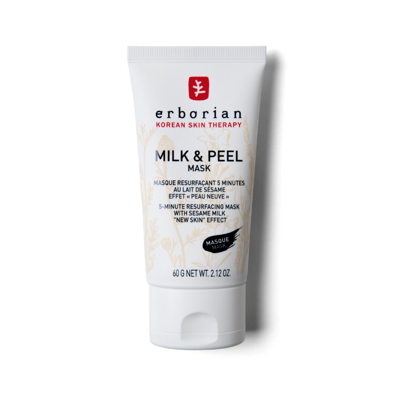 Erborian Milk & Peel exfoliačná maska pre rozjasnenie a vyhladenie pleti 60 g