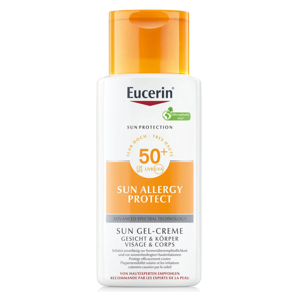 Levně Eucerin Gelový krém na opalování SPF 50+ (Sun Gel-Cream) 150 ml