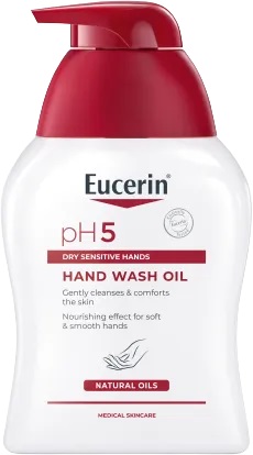 Levně Eucerin Mycí olej na ruce pH5 (Hand Wash Oil) 250 ml