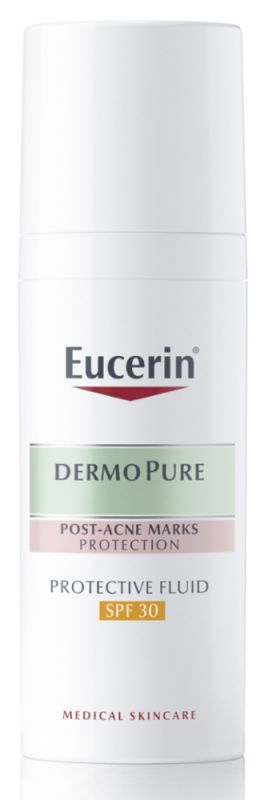 Eucerin Ochranná pleťová emulze SPF 30 DermoPure (Protective Fluid) 50 ml