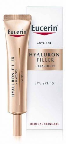 Eucerin Oční krém Hyaluron-Filler+ Elasticity (Eye Cream) 15 ml