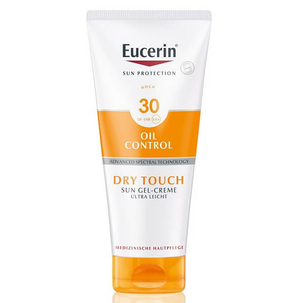 Eucerin Krémový gél na opaľovanie Dry Touch Oil Control SPF 30 (Sun Gel-Creme) 200 ml