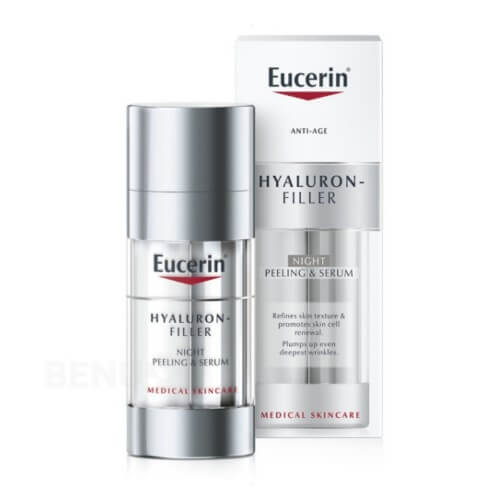 Zobrazit detail výrobku Eucerin Noční obnovující a vyplňující sérum Hyaluron Filler (Night Peeling & Serum) 30 ml