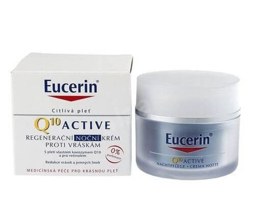 Zobrazit detail výrobku Eucerin Regenerační noční krém proti vráskám pro všechny typy citlivé pleti Q10 Active 50 ml