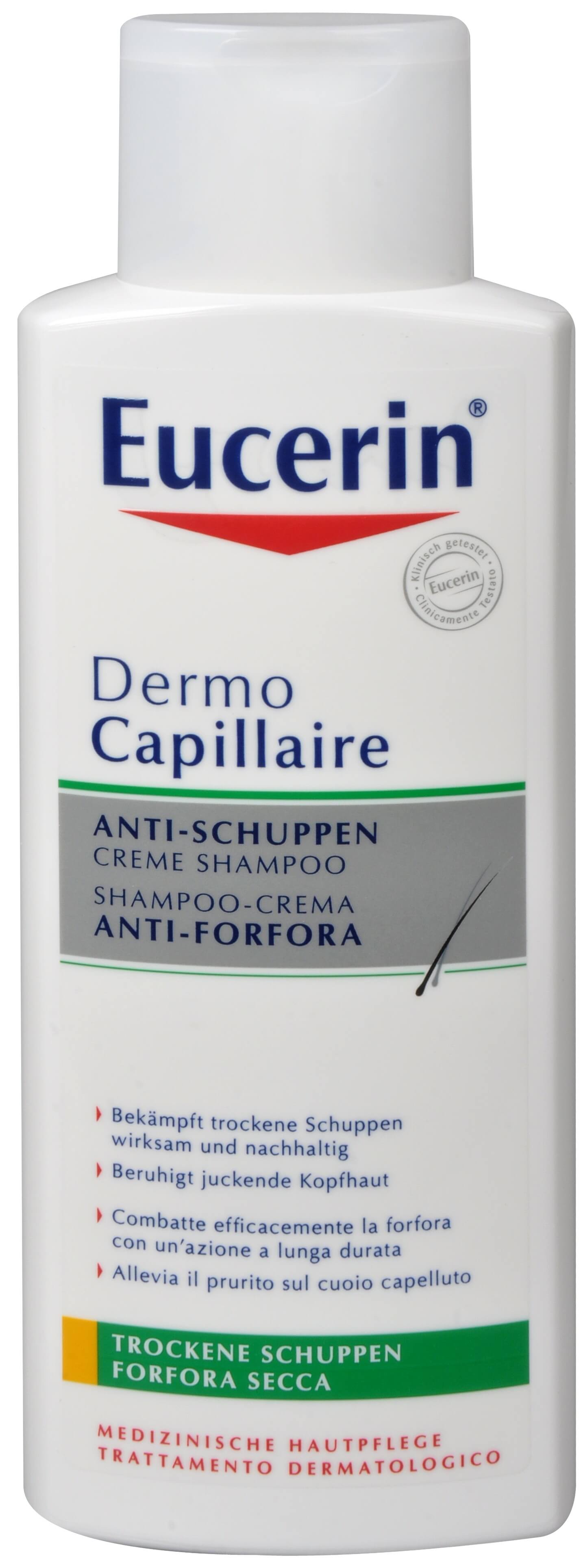 Zobrazit detail výrobku Eucerin Šampon proti suchým lupům DermoCapillaire 250 ml