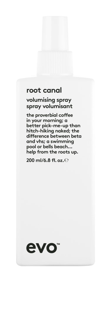 evo Volumennövelő hajspray Root Canal (Volumising Spray) 200 ml