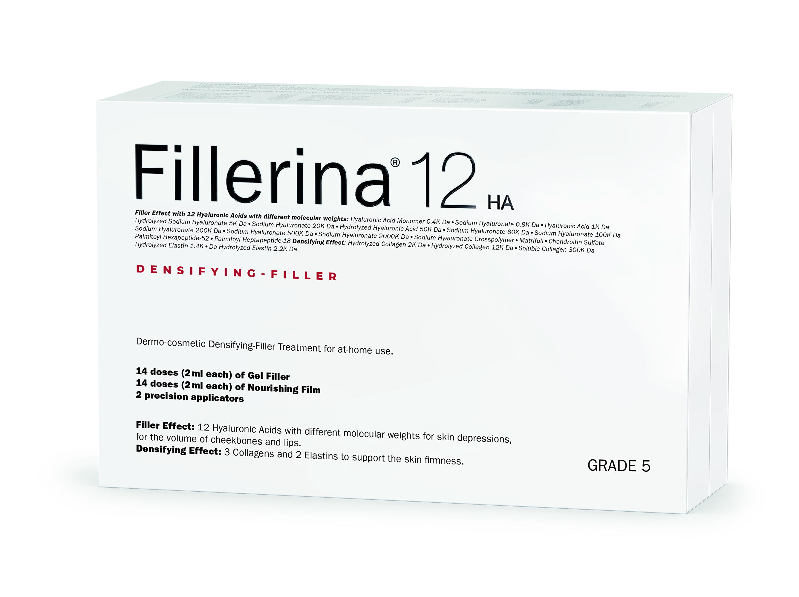 Fillerina Péče s vyplňujícím účinkem stupeň 5 12 HA (Filler Treatment) 2 x 30 ml