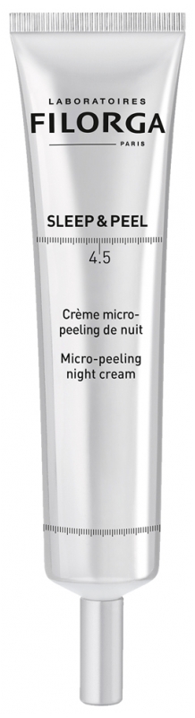 Levně Filorga Noční pleťový krém s AHA kyselinami Sleep & Peel 4.5 (Micro-Peeling Night Cream) 40 ml