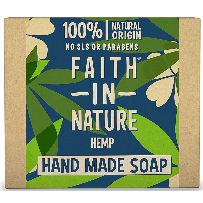 Faith in Nature Rostlinné tuhé mýdlo s citronovou trávou (Hand Made Soap) 100 g