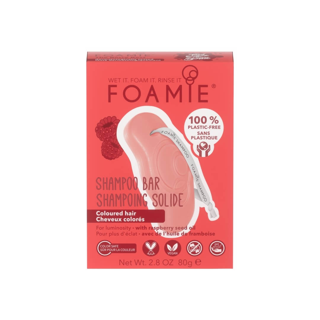 Zobrazit detail výrobku Foamie Tuhý šampon pro barvené vlasy The Berry Best (Shampoo Bar) 80 g