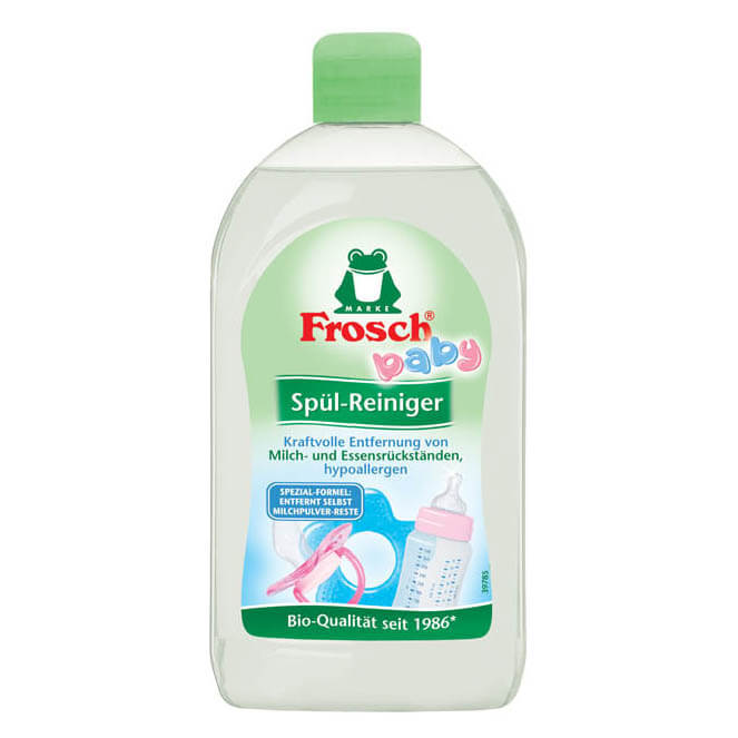 Zobrazit detail výrobku Frosch Mycí prostředek na kojenecké lahve a dudlíky 500 ml + 2 měsíce na vrácení zboží